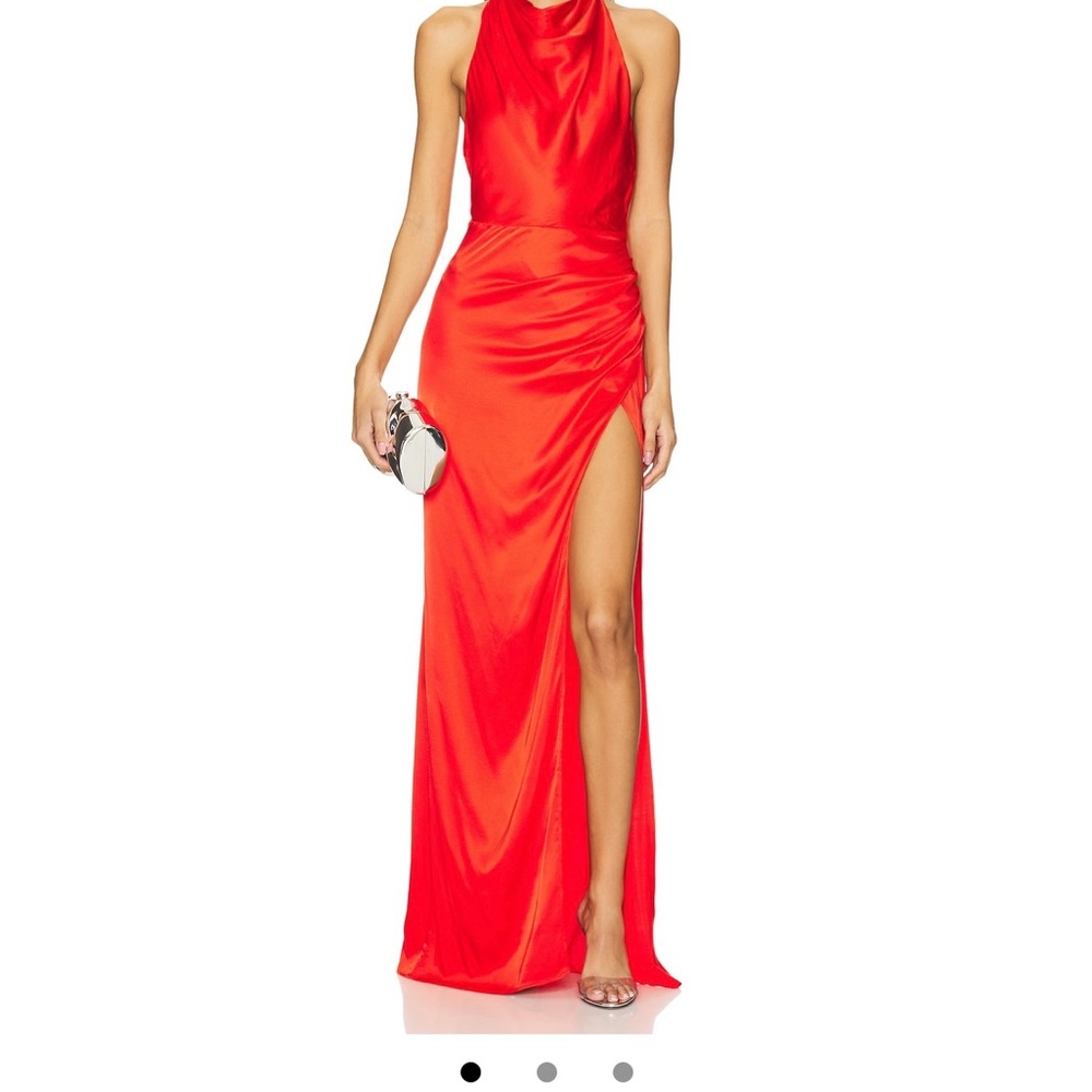 NBD Scarlet Halter Maxi Dress